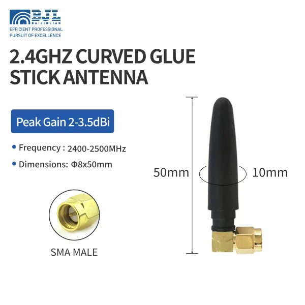 2.4ghz Elbow Glue Rod Antenna 50mm