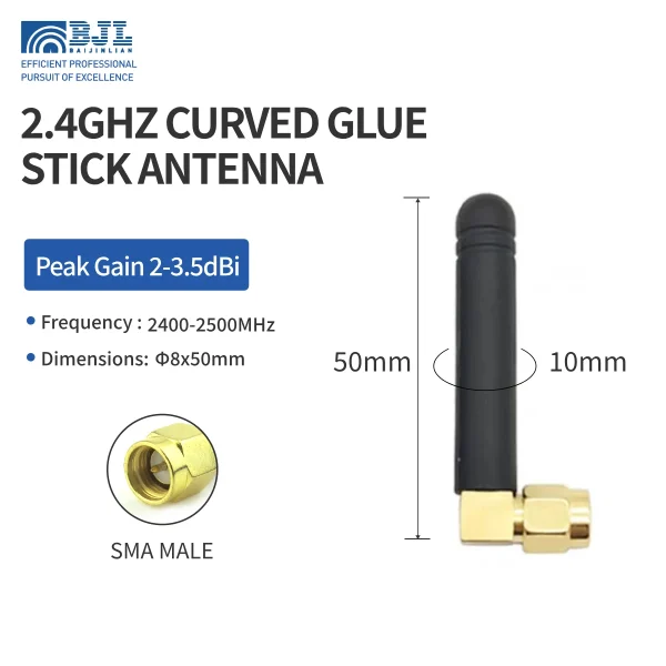 2.4ghz Elbow Glue Rod Antenna 50mm