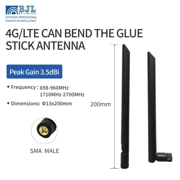 4g Lte Blade Edge Bendable Adhesive Stick Antenna 200mm