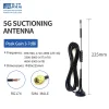 5g Threaded And Arrayed Suction Cup Copper Rod Antenna 225mm